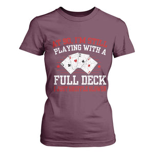 Funny 90th Birthday T Shirt For Women Retro Funny 90 Year Old Cards Bday Gifts TS10 Maroon Print Your Wear
