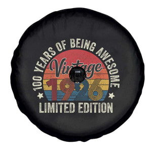 Funny 100th Birthday Spare Tire Cover Vintage 1926 Limited Edition 50 Year Old Bday Gifts TS10 Print Your Wear