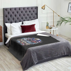 USA Ice Hockey Throw Blanket Eagle Dominates Canada 2026 Hockey Champions Graphic TS10 Print Your Wear