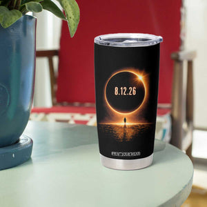 Total Solar Eclipse 2026 Tumbler Cup August 12th Totality Gift TS10 Print Your Wear