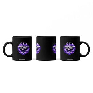Purple Up Military Child Coffee Mug Proud Military Kid TS10 Print Your Wear