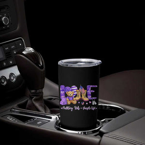 Purple Up Military Kids Tumbler Cup Month Of Military Child Army TS10 Print Your Wear