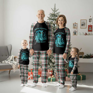 Give Sexual Assault The Boot Plaid Pajama Set Cowgirl Awareness Month Teal Ribbon Support TS10 Christmas Plaid Print Your Wear