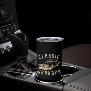 Funny Grandpa Classic Car Graphic Tumbler Cup TS10 Print Your Wear