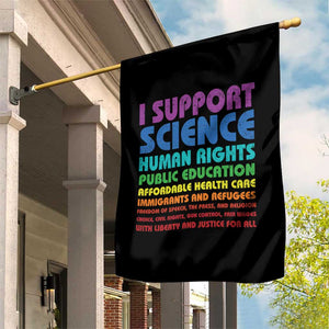 I Support Progressive Liberal Democratic Causes Protest Garden Flag TS10 Print Your Wear