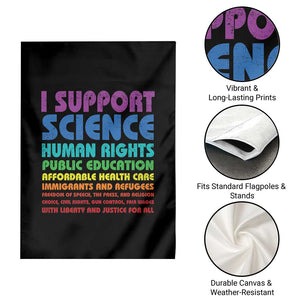 I Support Progressive Liberal Democratic Causes Protest Garden Flag TS10 Print Your Wear
