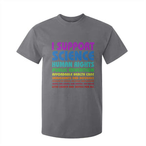 I Support Progressive Liberal Democratic Causes Protest T Shirt For Kid TS10 Charcoal Print Your Wear