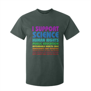 I Support Progressive Liberal Democratic Causes Protest T Shirt For Kid TS10 Dark Forest Green Print Your Wear