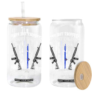 Police K9 Glass Can Support The Paws That Enforce The Laws American Flag TS10 Print Your Wear