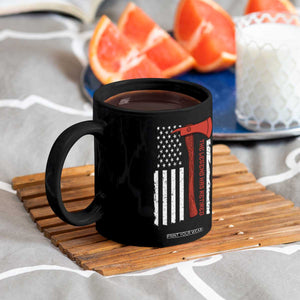 The Legend Has Retired Firefighter Coffee Mug Vintage Retirement Gifts Fireman American Flag TS10 Print Your Wear