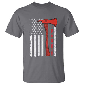 The Legend Has Retired Firefighter T Shirt Vintage Retirement Gifts Fireman American Flag TS10 Charcoal Print Your Wear