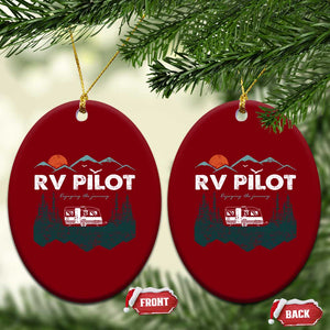 RV Pilot Camping Ceramic Ornament Retro Motorhome Travel Vacation Gift TS10 Print Your Wear