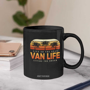 Van Life Coffee Mug Retro Camping RV Motorhome Travel Vacation Gift TS10 Print Your Wear