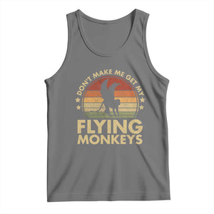 Vintage Retro Dont Make Me Get My Flying Monkeys Tank Top TS10 Black Heather Print Your Wear