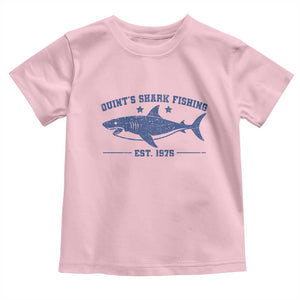 Retro Fisher Birthday Toddler T Shirt Vintage Quints Shark Fishing 1975 TS10 Light Pink Print Your Wear