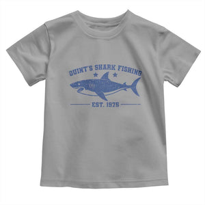 Retro Fisher Birthday Toddler T Shirt Vintage Quints Shark Fishing 1975 TS10 Sport Gray Print Your Wear