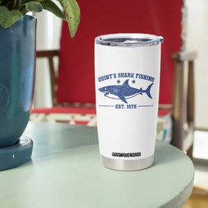 Retro Fisher Birthday Tumbler Cup Vintage Quints Shark Fishing 1975 TS10 Print Your Wear