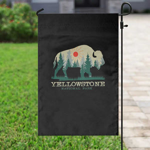 Yellowstone National Park Garden Flag Bison Nature Wildlife Outdoor Hiking Camping Forest TS10 Print Your Wear