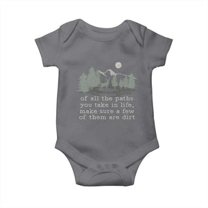 Retro Nature Wildlife Outdoor Baby Onesie Camping Forest Hiking Vintage TS10 Charcoal Print Your Wear