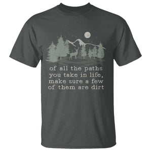 Retro Nature Wildlife Outdoor T Shirt Camping Forest Hiking Vintage TS10 Dark Heather Print Your Wear