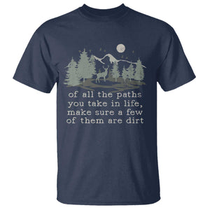 Retro Nature Wildlife Outdoor T Shirt Camping Forest Hiking Vintage TS10 Navy Print Your Wear