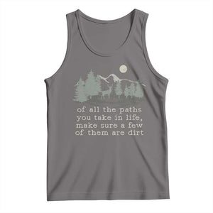 Retro Nature Wildlife Outdoor Tank Top Camping Forest Hiking Vintage TS10 Deep Heather Print Your Wear