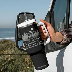 Retro Nature Wildlife Outdoor Tumbler With Handle Camping Forest Hiking Vintage TS10 Print Your Wear