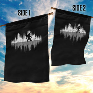 Bigfoot In The Forest Garden Flag Sasquatch Trees Reflection Wildlife Nature Outdoor Wild Retro TS10 Print Your Wear
