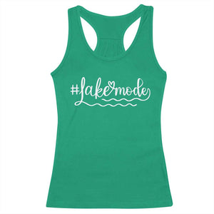 Lake Mode Racerback Tank Top Summer Vacation Outdoor Camping TS10 Irish Green Print Your Wear