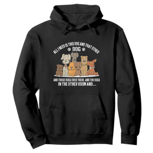 Funny Dog Lover Hoodie Fur Mama Dad Dog Rescue TS10 Black Print Your Wear