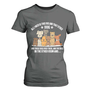 Funny Dog Lover T Shirt For Women Fur Mama Dad Dog Rescue TS10 Dark Heather Print Your Wear