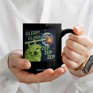 Funny Alien Dog Meme Coffee Mug Glorp Zep Sci-Fi Humor Chihuahua TS10 Print Your Wear