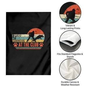 Funny IGP Bite Work Garden Flag Schutzhund Dog Training TS10 Print Your Wear