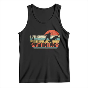 Funny IGP Bite Work Tank Top Schutzhund Dog Training TS10 Black Print Your Wear