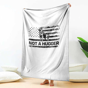Belgian Malinois American Flag Throw Blanket K9 Dog Lovers German Shepherd TS10 Print Your Wear