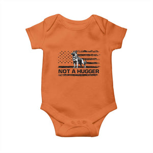 Belgian Malinois American Flag Baby Onesie K9 Dog Lovers German Shepherd TS10 Orange Print Your Wear