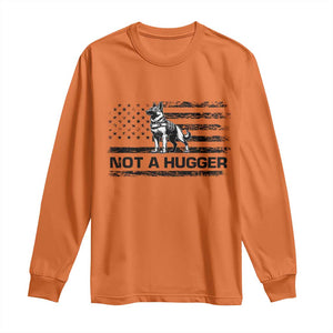 Belgian Malinois American Flag Long Sleeve Shirt K9 Dog Lovers German Shepherd TS10 Orange Print Your Wear
