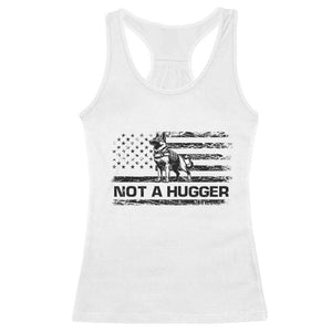 Belgian Malinois American Flag Racerback Tank Top K9 Dog Lovers German Shepherd TS10 White Print Your Wear