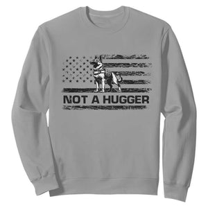 Belgian Malinois American Flag Sweatshirt K9 Dog Lovers German Shepherd TS10 Sport Gray Print Your Wear