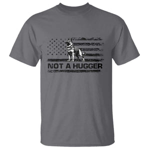 Belgian Malinois American Flag T Shirt K9 Dog Lovers German Shepherd TS10 Charcoal Print Your Wear