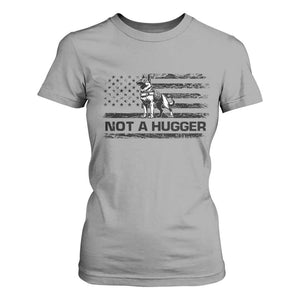 Belgian Malinois American Flag T Shirt For Women K9 Dog Lovers German Shepherd TS10 Sport Gray Print Your Wear