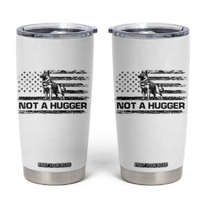 Belgian Malinois American Flag Tumbler Cup K9 Dog Lovers German Shepherd TS10 White Print Your Wear