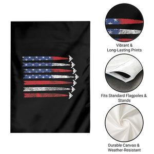 B2 Spirit Garden Flag B-2 Stealth Bomber Aircraft American Flag Patriotic TS10 Print Your Wear