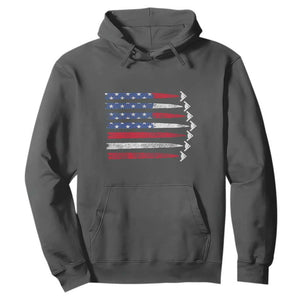 B2 Spirit Hoodie B-2 Stealth Bomber Aircraft American Flag Patriotic TS10 Dark Heather Print Your Wear