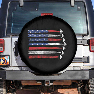 B2 Spirit Spare Tire Cover B-2 Stealth Bomber Aircraft American Flag Patriotic TS10 No hole Black Print Your Wear