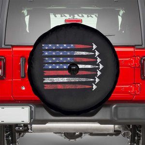 B2 Spirit Spare Tire Cover B-2 Stealth Bomber Aircraft American Flag Patriotic TS10 Black Print Your Wear