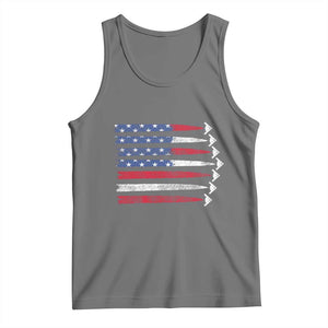 B2 Spirit Tank Top B-2 Stealth Bomber Aircraft American Flag Patriotic TS10 Black Heather Print Your Wear