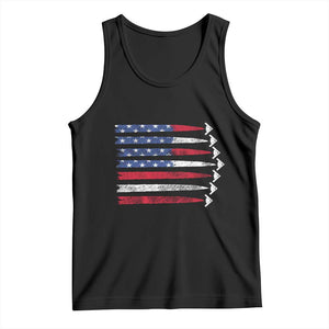 B2 Spirit Tank Top B-2 Stealth Bomber Aircraft American Flag Patriotic TS10 Black Print Your Wear