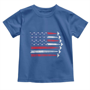 B2 Spirit Toddler T Shirt B-2 Stealth Bomber Aircraft American Flag Patriotic TS10 Royal Blue Print Your Wear