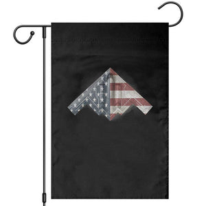 B2 Spirit Garden Flag B-2 Bomber Stealth Aircraft Schematic American Flag TS10 Black Print Your Wear